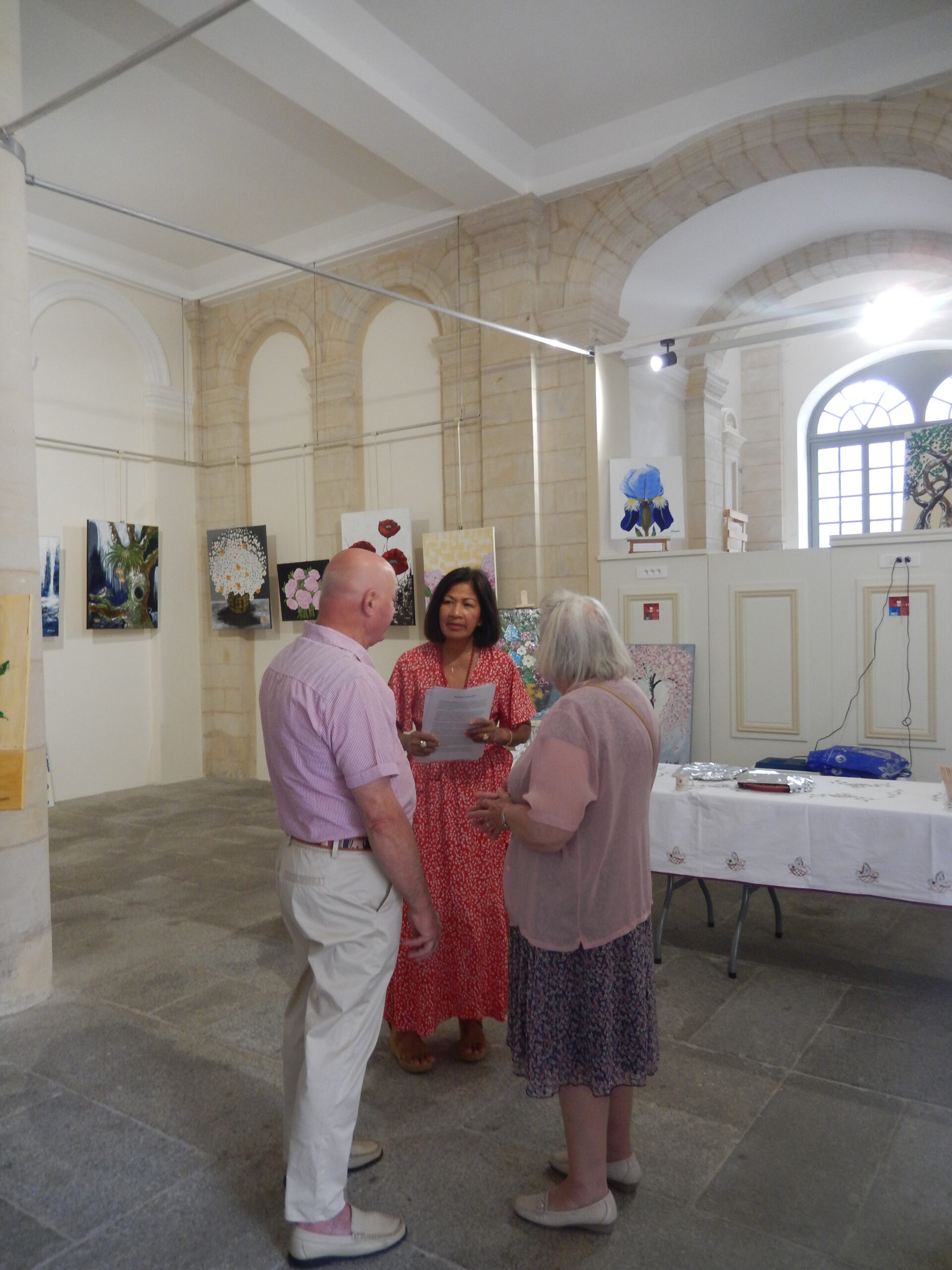 EXPOSITION du 29 Juillet au 12 Aout 2022 / Vernissage le 29 Juillet à 18h à la salle des pas perdus, Château-neuf, LAVAL.