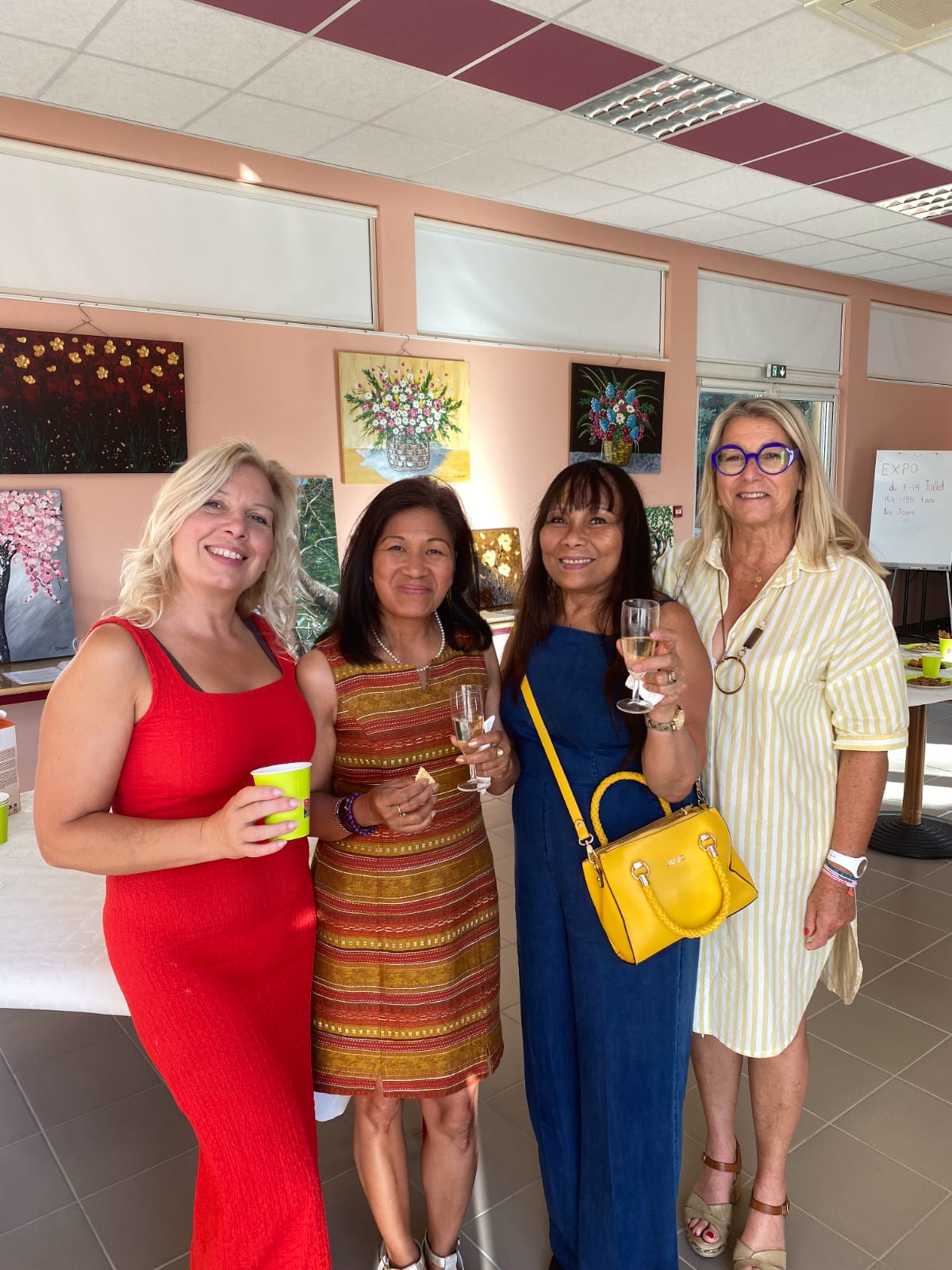 Vernissage le 8 juillet 2025 à 18h salle de réunion, mairie, Badecon le pin(36)