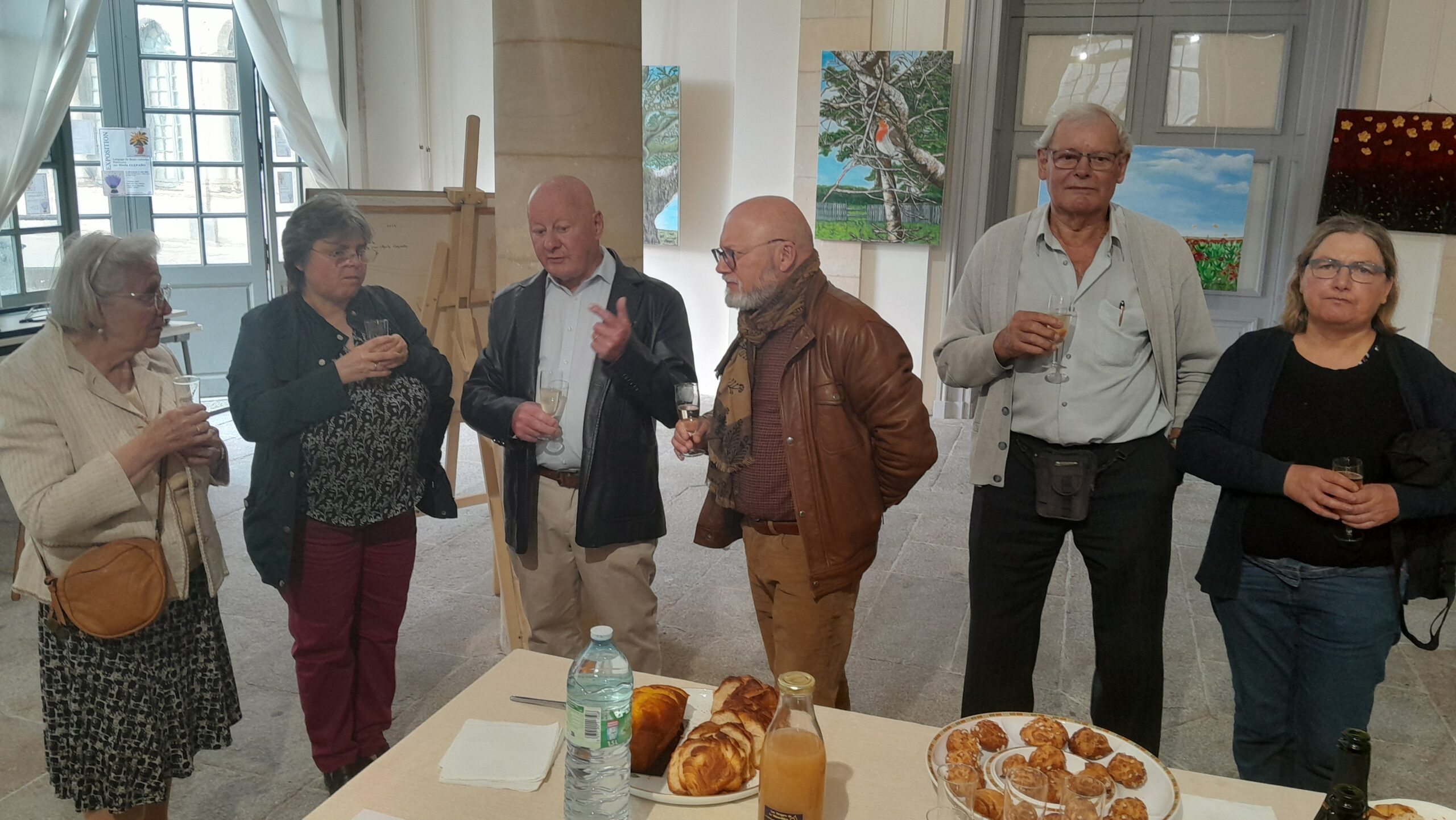 Vernissage le 30 Avril 2026 à la salle des pas perdus, Laval, Exposition peinture par Merle ELEPANO