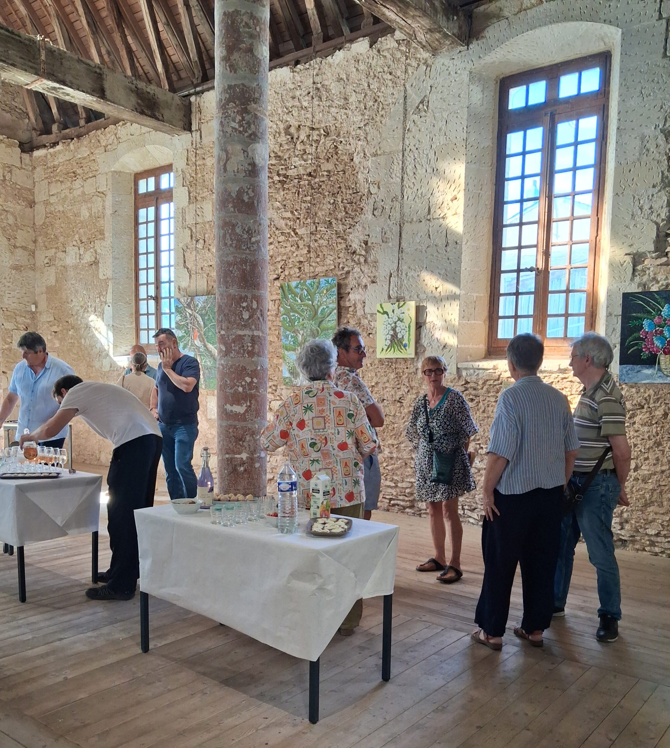 Vernissage le 23 juillet 2026, Expo solo peinture, du 21 juillet au 2 aout, Chapelle Saint Jean, Montreuil -Bellay (49)